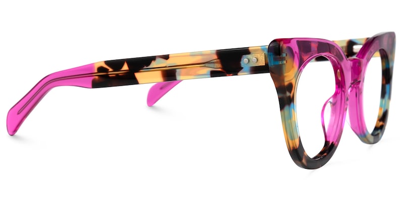 Godwin Cateye Purple Glasses | Zeelool Glasses2
