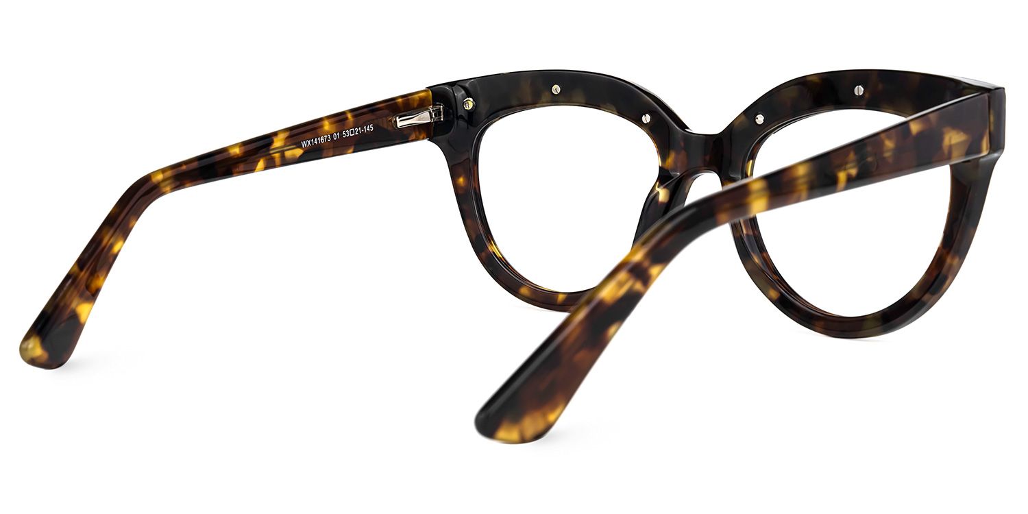 Nevarez Round Tortoise Glasses | Zeelool Glasses