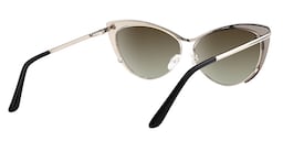 Ellen Cateye Silver Sunglasses4
