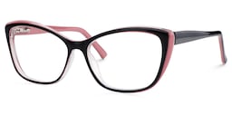 Fidelia Cat Eye Black Glasses3