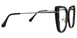 Celene Square Black Glasses2