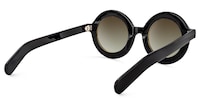 Calhoun Round Black Sunglasses4