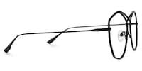 Raven Geometric Black Glasses3