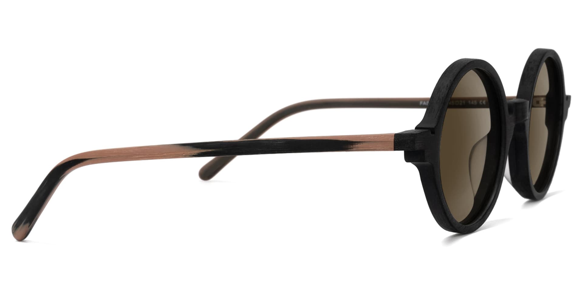 Otto Round Black Sunglasses | Zeelool Glasses2