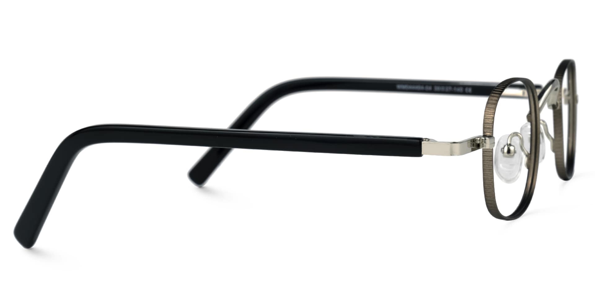 Lyons Square Silver Glasses | Zeelool Glasses2