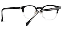 Luvinia Round Black-Crystal Glasses3