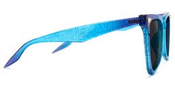 Cicely Geometrical Blue Sunglasses2