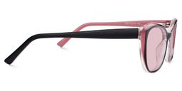 Fidelia Cat Eye Black Sunglasses3