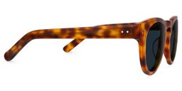 Malloy Round Tortoise Sunglasses2