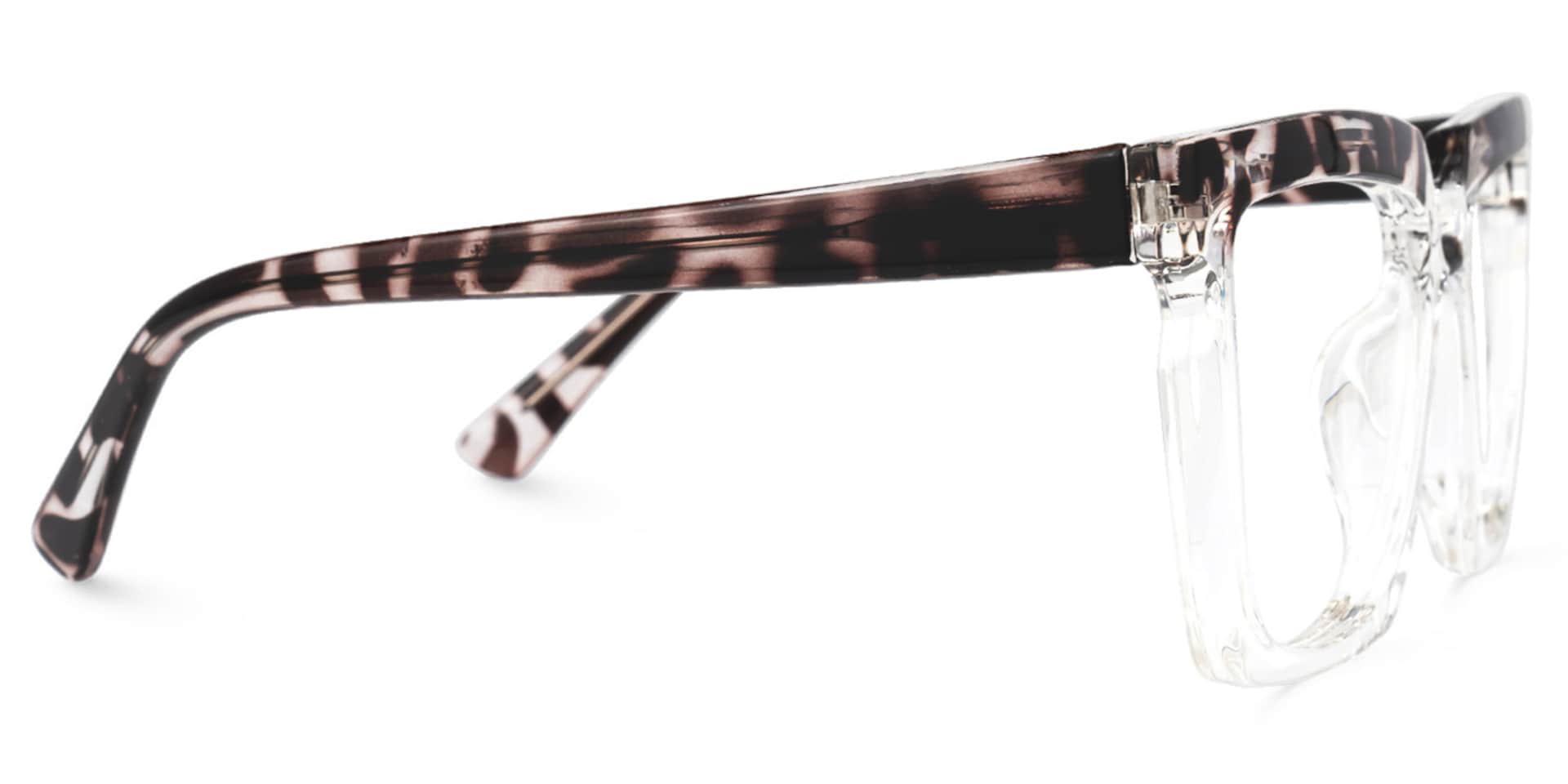 Gerel Square Crystal Glasses | Zeelool Glasses2