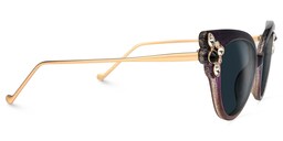 Mwaka Cateye Purple Sunglasses2