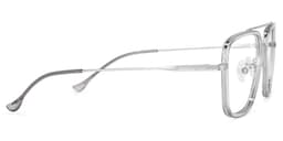 Nayeli Aviator Gray-Silver Glasses3