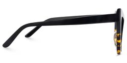Driscoll Yellow-Tortoise Cat eye Sunglasses3