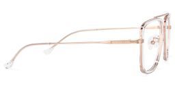 Nayeli Clear Aviator Glasses3