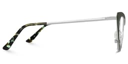 Ellen Cateye Green Glasses3