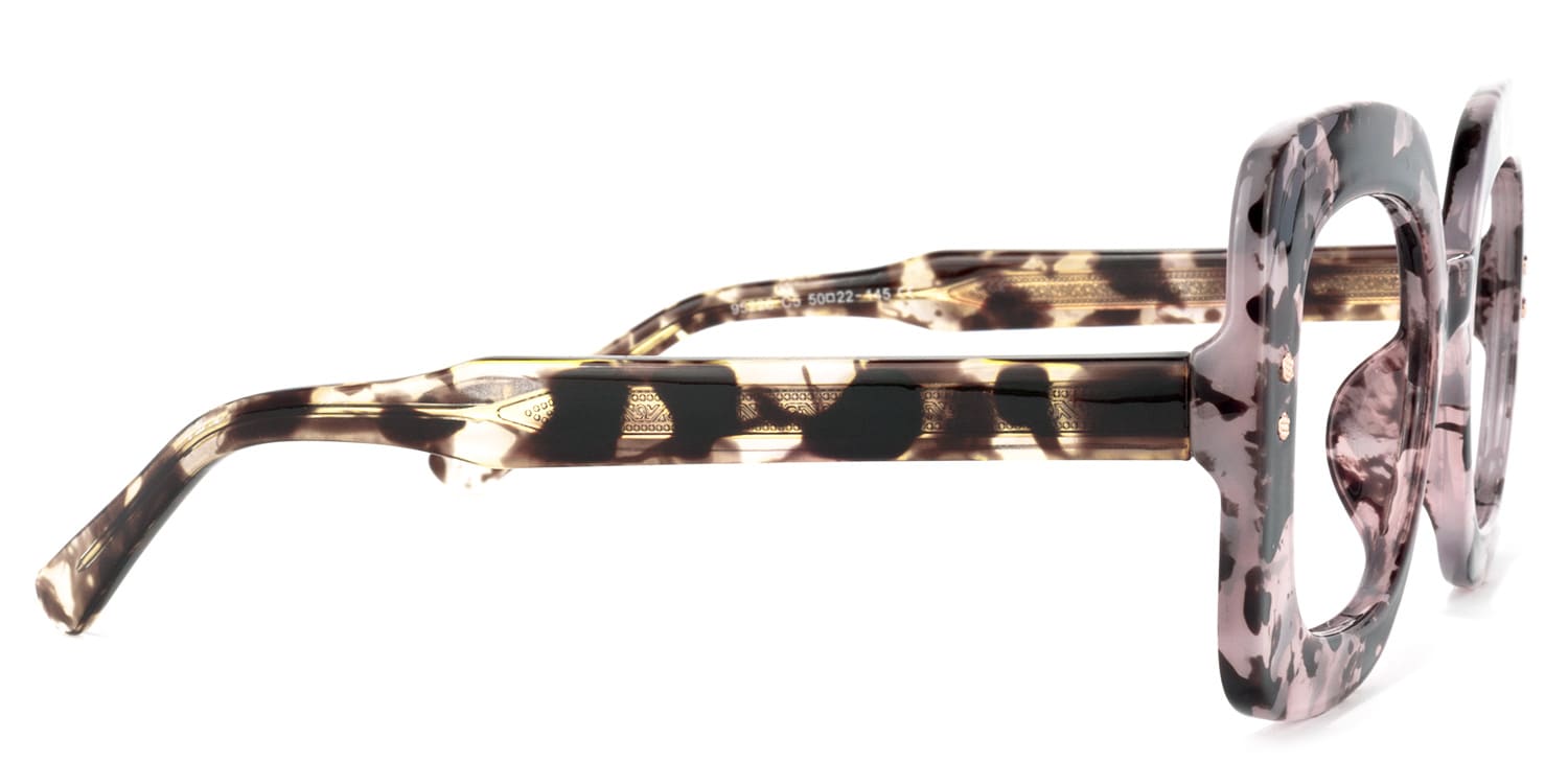 shellulu♡ Sheyla Cat Eye Transparent Pink Frame Glasses For Women