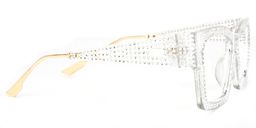 Drayton Clear Square Glasses2