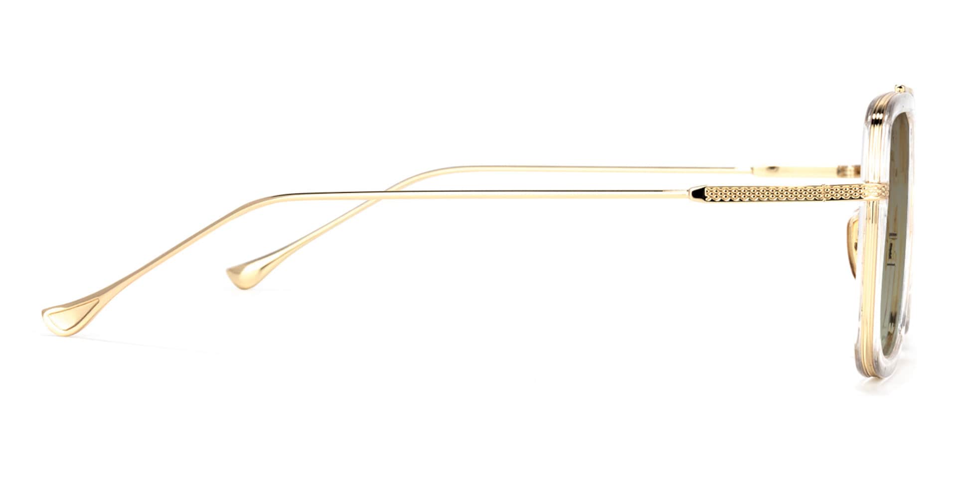 Gifford Aviator Crystal Sunglasses | Zeelool Glasses3