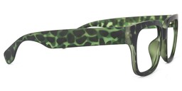 Colin Rectangle Green Floral Glasses3