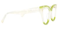 Cascata Cateye Green Glasses3