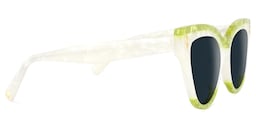 Cascata Cateye Green Sunglasses2