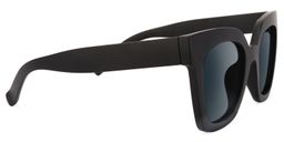 Malcolm Black Square Sunglasses2
