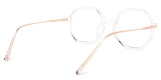 Tanner Geometric Pink Glasses4