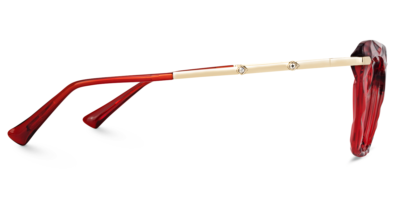 Juliet Cateye Red Glasses | Zeelool Glasses3