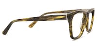 Wyatt Rectangle Yellow-Wood Glasses3