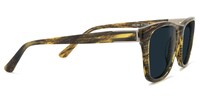Wyatt Rectangle Yellow-Wood Sunglasses2