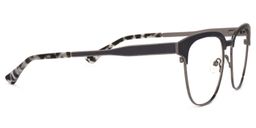 Wren Browline Dark-Gray Glasses3