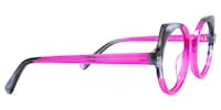Gilbert Cateye Purple Glasses3