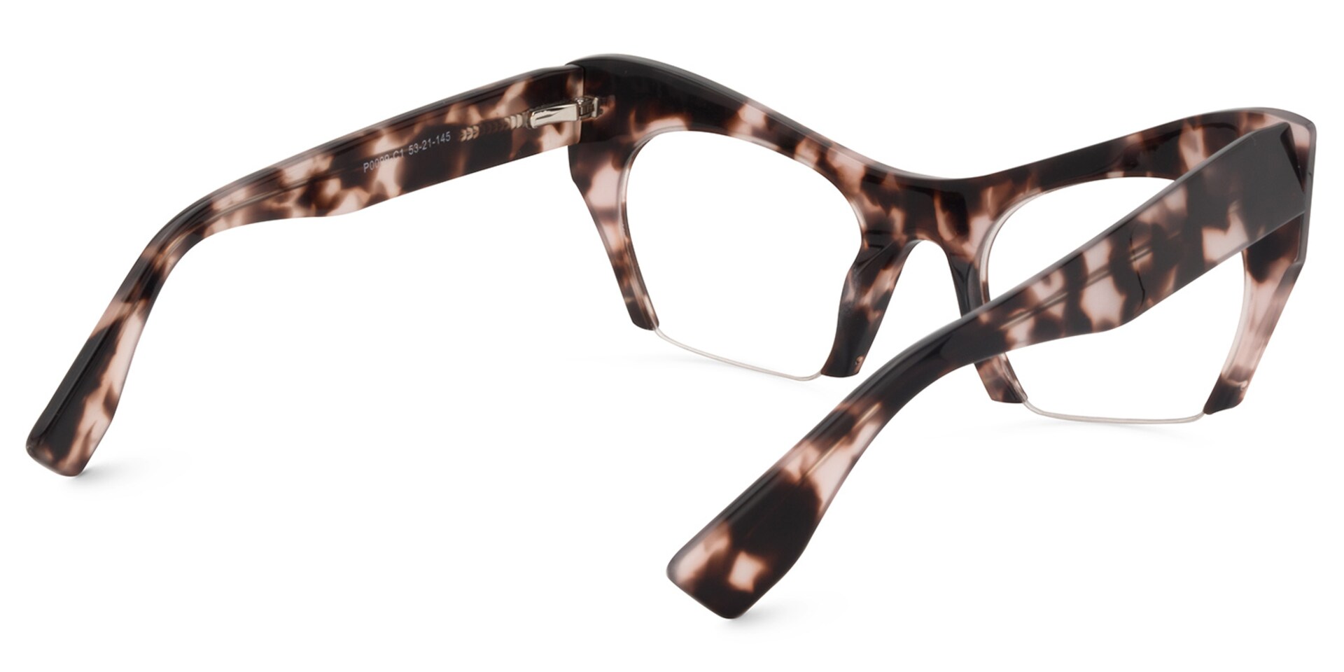 Kyle Cat Eye Light-Tortoise Glasses | Zeelool Glasses5