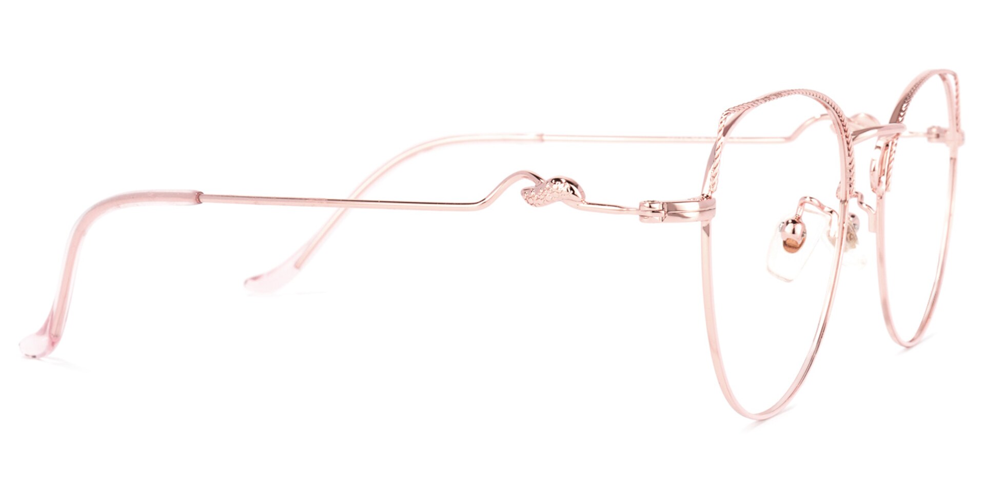 Willis Cateye Pink Glasses | Zeelool Glasses3