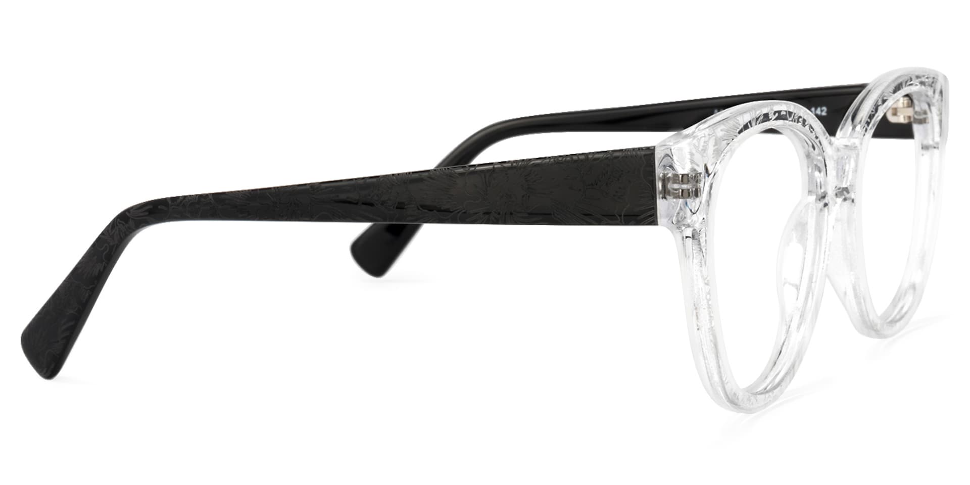 Yasir Round Crystal Glasses | Zeelool Glasses3