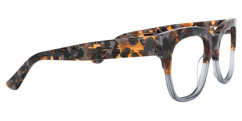Yessenia Square Gray Glasses | Zeelool Glasses3