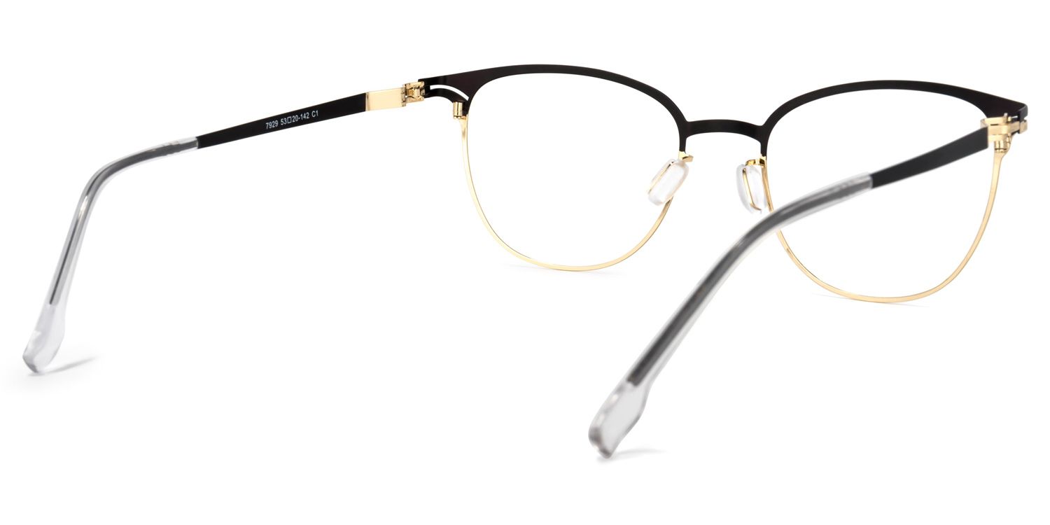 Yelena Sqaure Black Glasses | Zeelool Glasses4