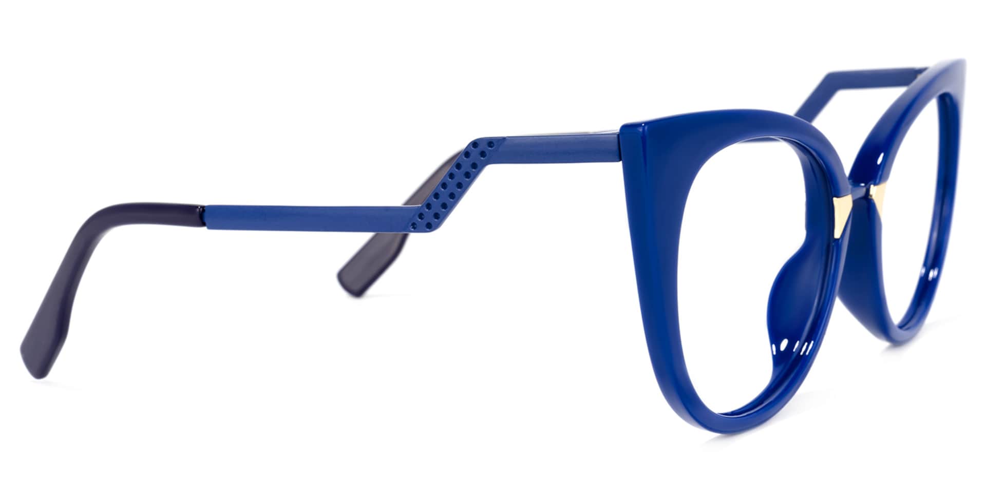 Cat Eye Blue Glasses | Zeelool Glasses3