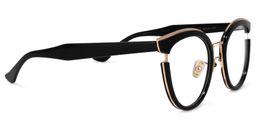 Laraine Cat Eye Black Glasses3