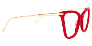 Hilary Butterfly Red Glasses3