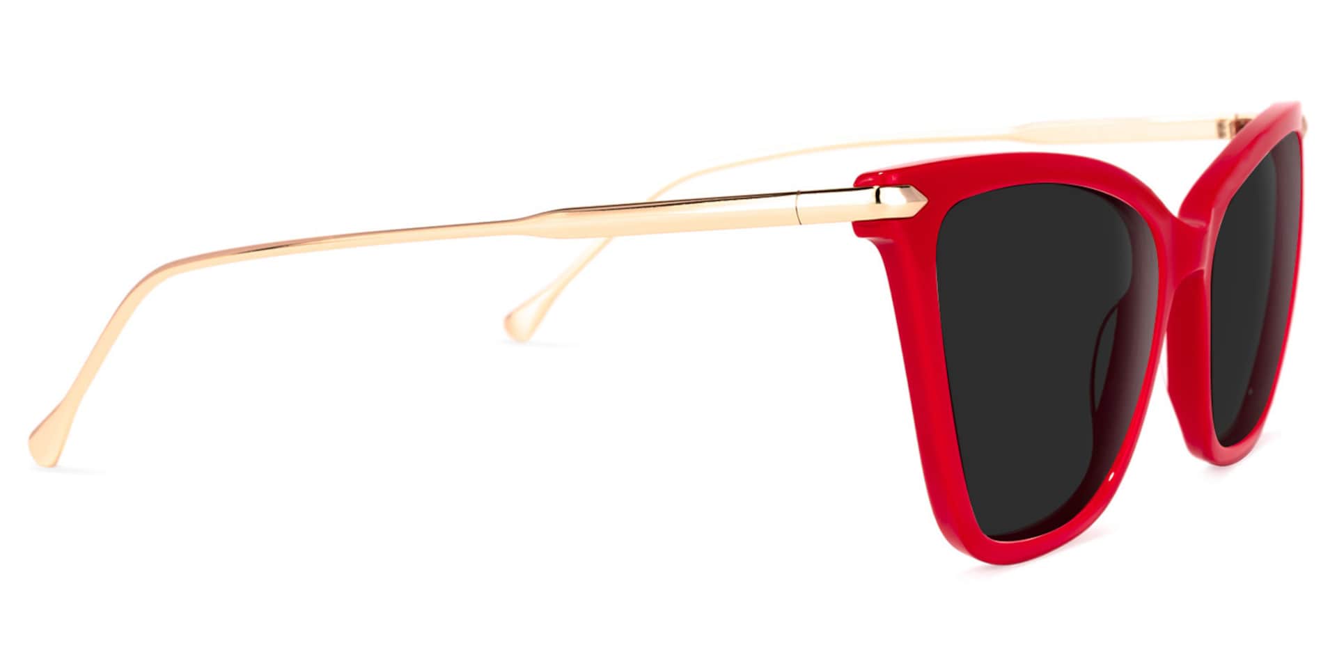 Cat Eye Red Glasses | Zeelool Glasses2