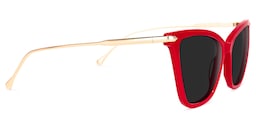 Hilary Butterfly Red Sunglasses2