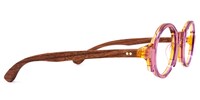 Charlie Round Pink Glasses3