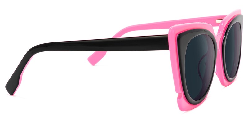 Wingate Cateye Pink Sunglasses | Zeelool Glasses3