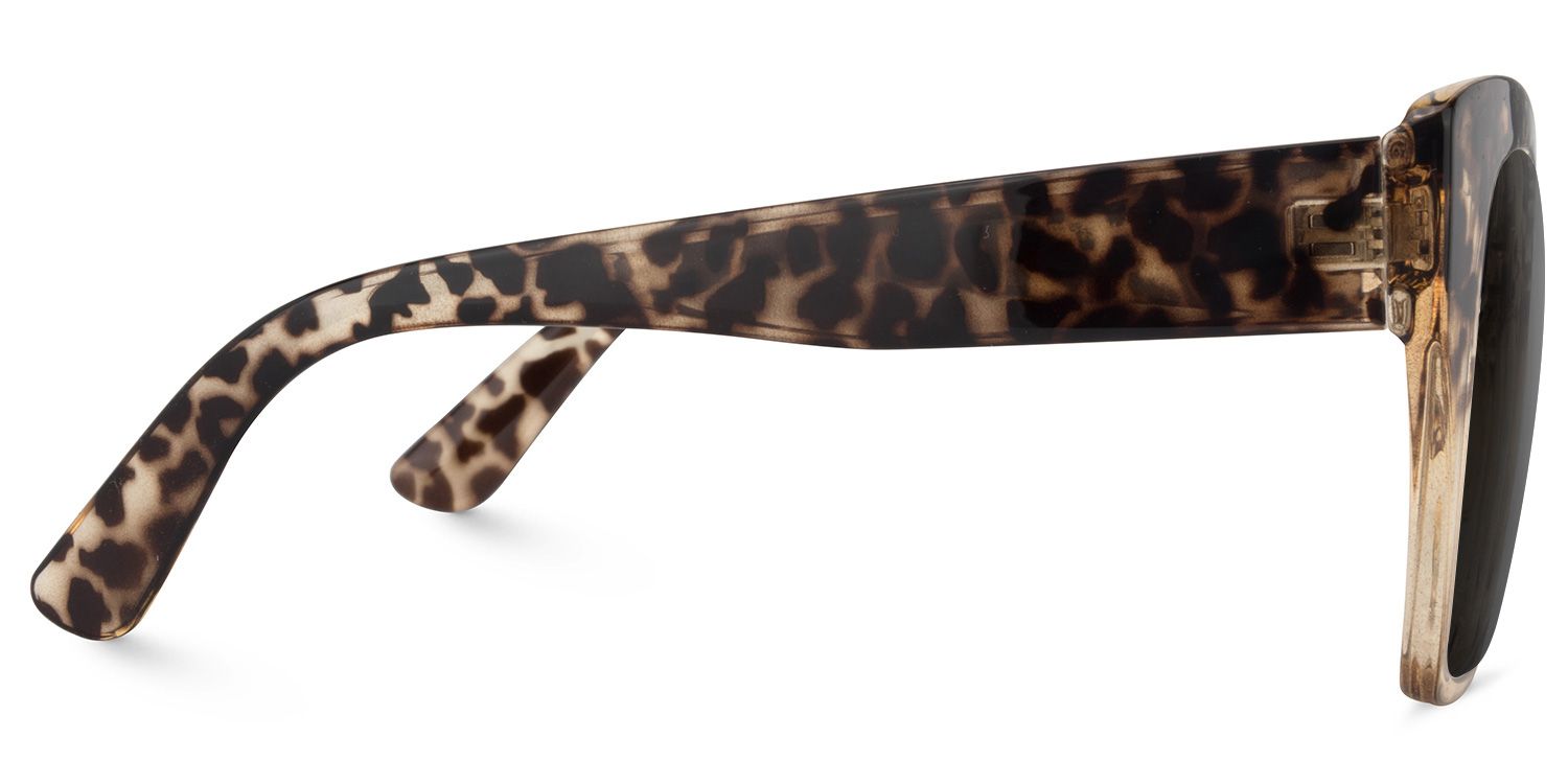 Cat Eye Light Tortoise Glasses | Zeelool Glasses2