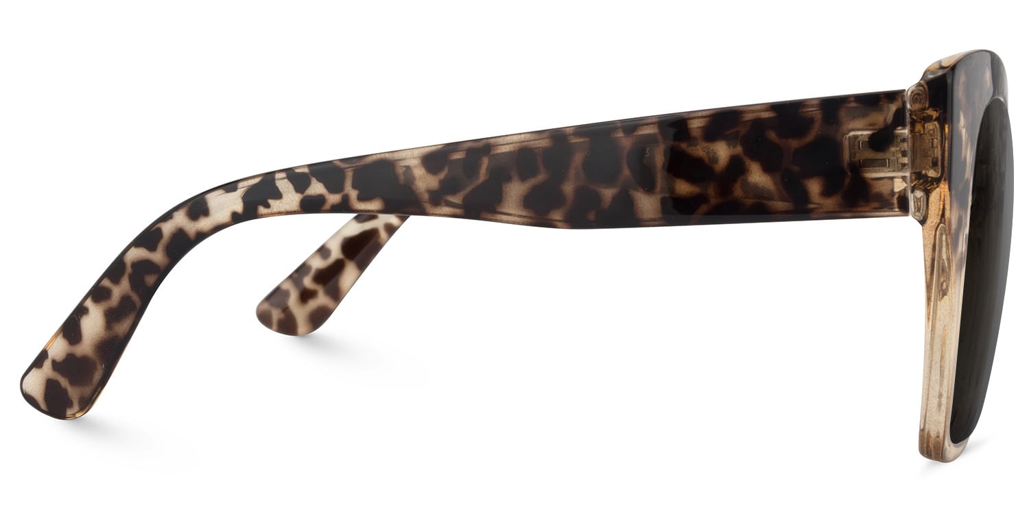 Denis Cat Eye Light Tortoise Sunglasses2