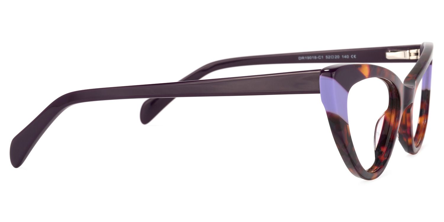 Loretta Cateye Tortoise Glasses | Zeelool Glasses3