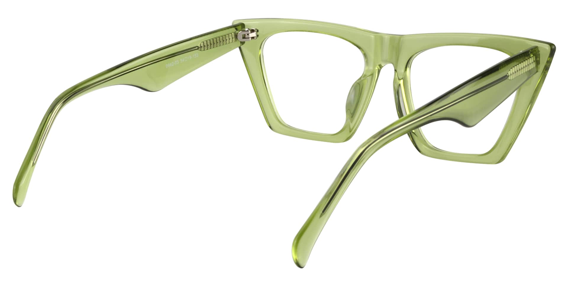 Cat Eye Green Glasses4