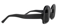 Peffer Geometric Black Sunglasses2