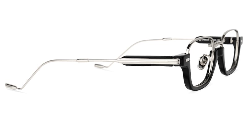 Sherrill Oval Silver Glasses | Zeelool Glasses3